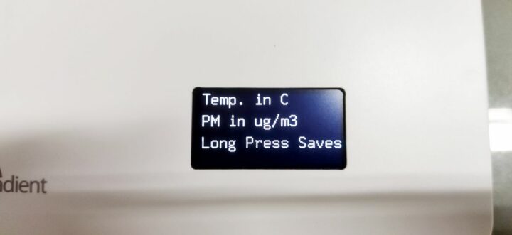 Airgradient ONE : measurement units configuration