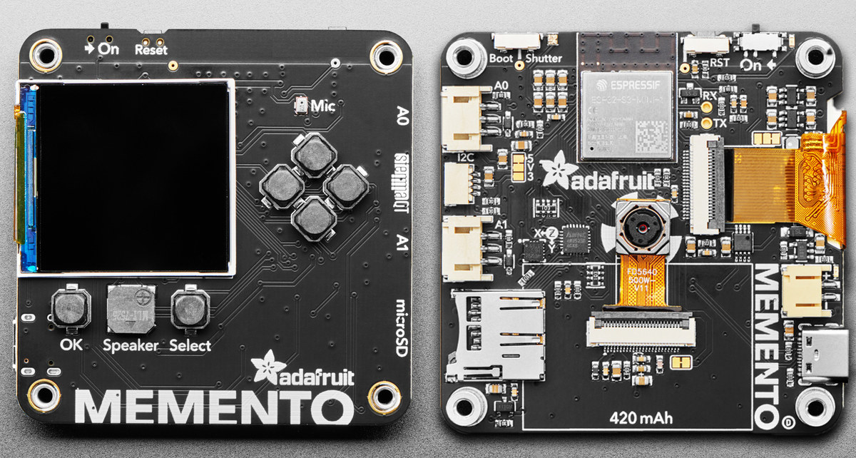 Adafruit MEMENTO ESP32 S3