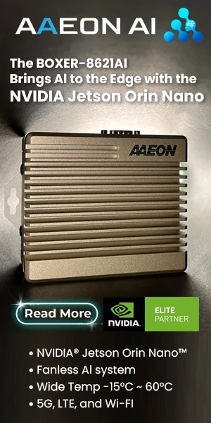 AAEON BOXER-8621AI NVIDIA Jeson Orin Nano Embedded Box PC