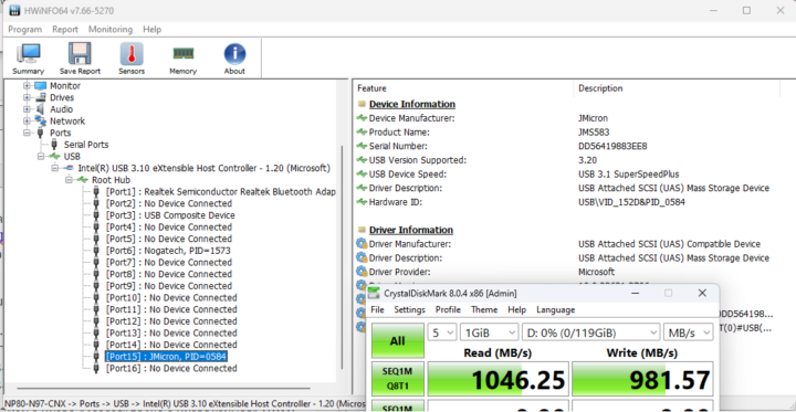 Blackview MP80 Intel Processor N97 USB A 1