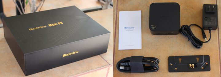 Blackview MP80 Processor N97 mini PC unboxing