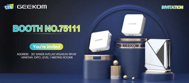 GEEKOM mini PC CES 2024