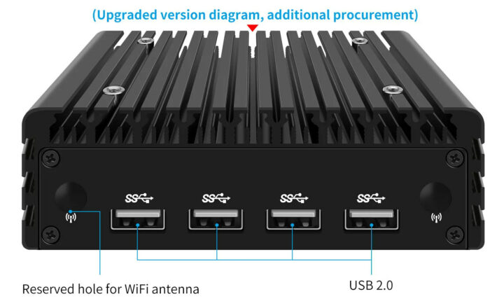 Intel Core i3-N305 fanless mini PC