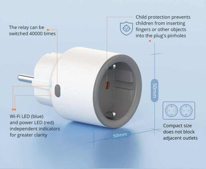 SONOFF iPlug S60 Smart socket energy monitoring