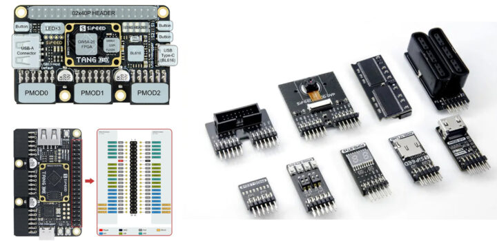 Sipeed Tang Primer 25K modules pinout