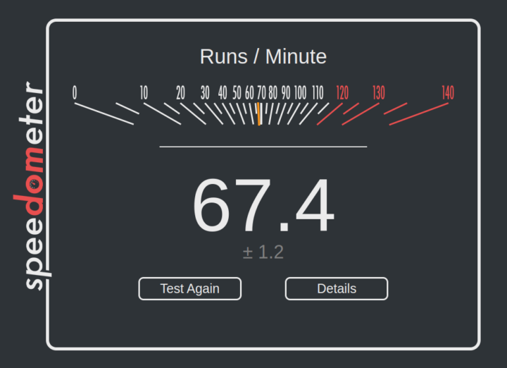 Speedometer 2.0 Chromium Ubuntu RK3588 SBC