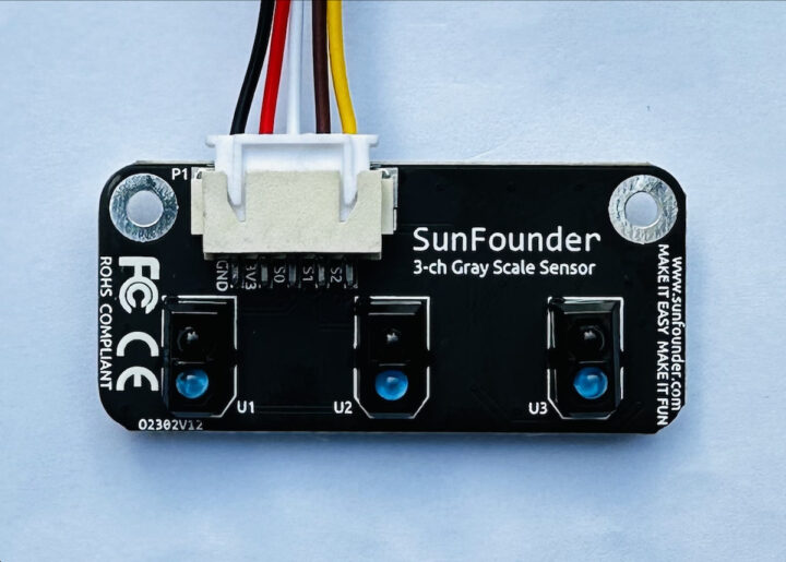 SunFounder 3-ch Gray Scale Sensor