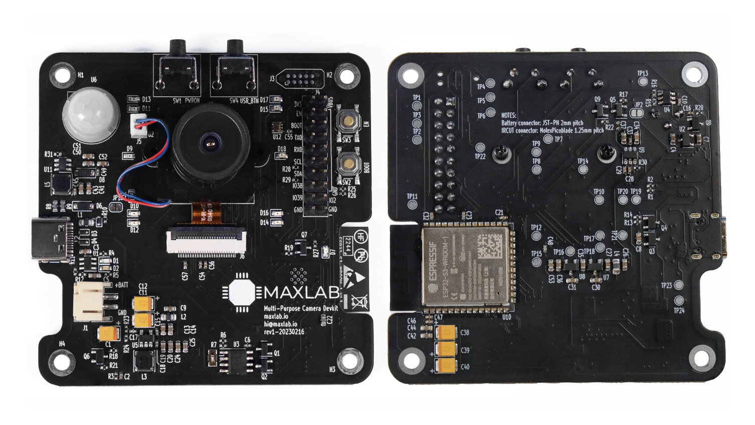 Tokay Lite ESP32-S3 no-code AI camera