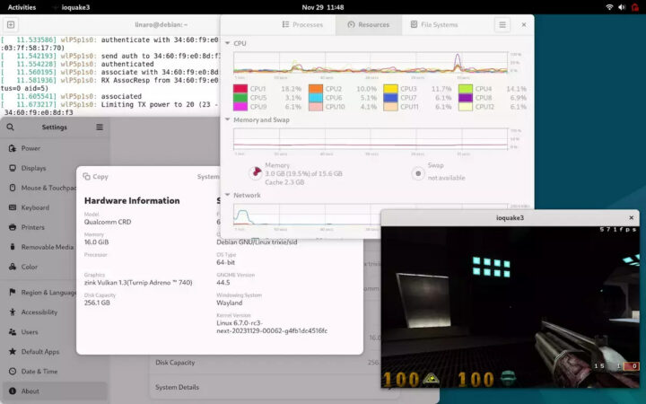 Debian 12 Snapdragon X Elite SoC