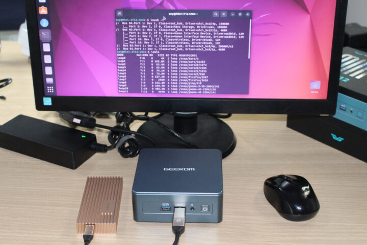 GEEKOM Mini IT12 mini PC Review Ubuntu 22.04 Linux