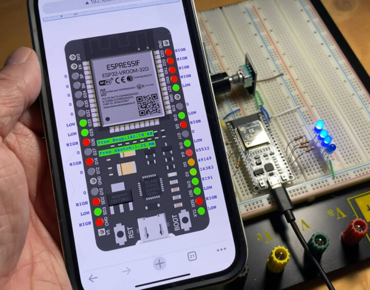 GPIOViewer ESP32 GPIO web browser