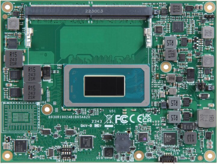 Portwell PCOM-B65A COM Express Intel Ultra Core module