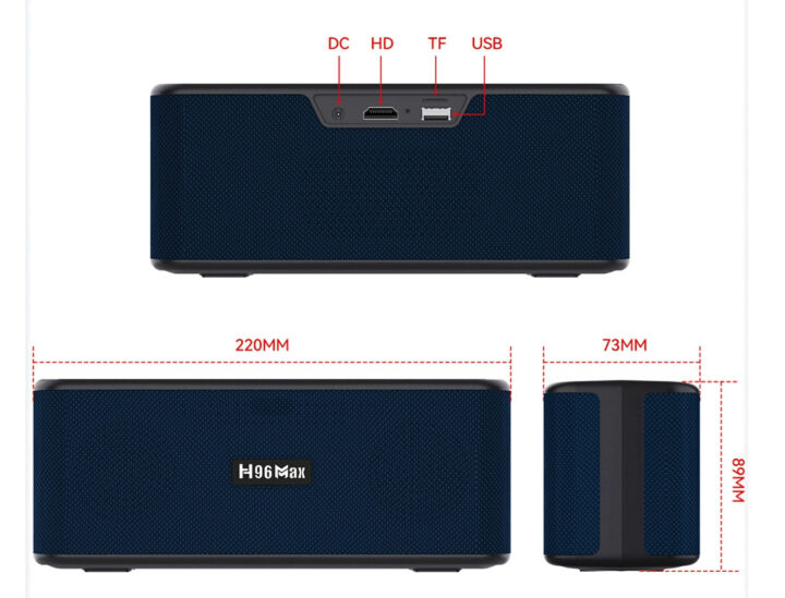 Rockchip RK3528 8K TV Box Speakers