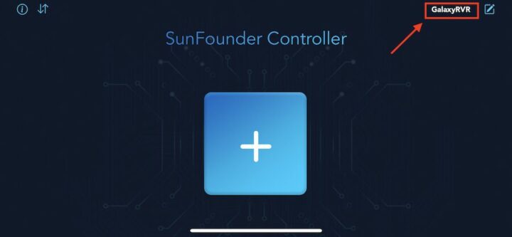 SunFounder GalaxyRVR APP Connected