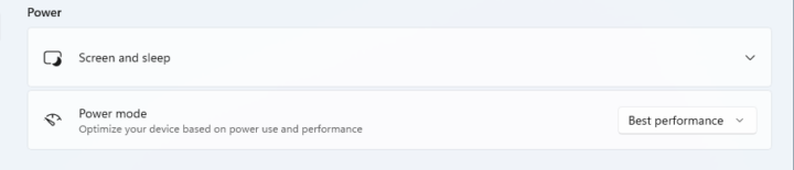 Windows 11 Pro Best Performance mode