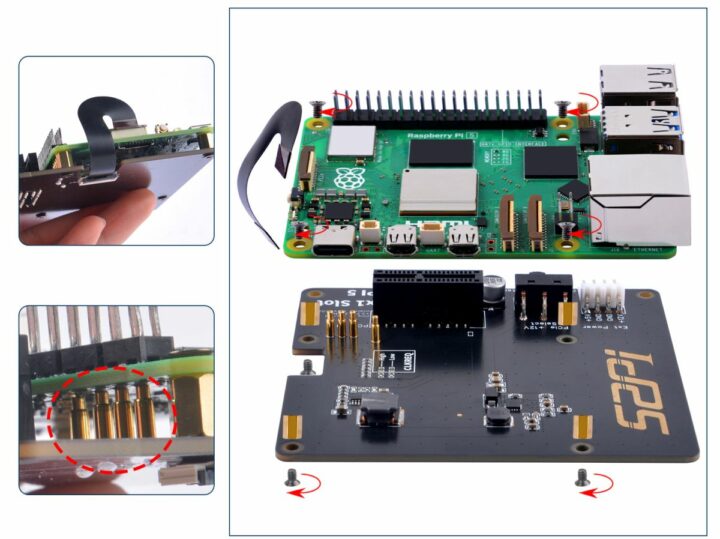  52Pi P02 PCIe Slot for RPI5 Install Instruction