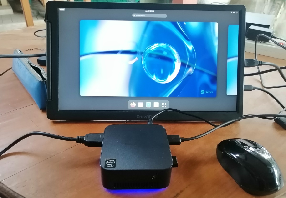 Blackview MP80 mini PC N97 Fedora 39