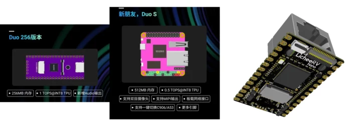 Duo 256, Duo S, and LicheeRV Nano