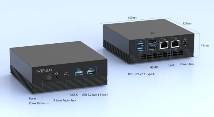 MINIX Z100-AERO specifications