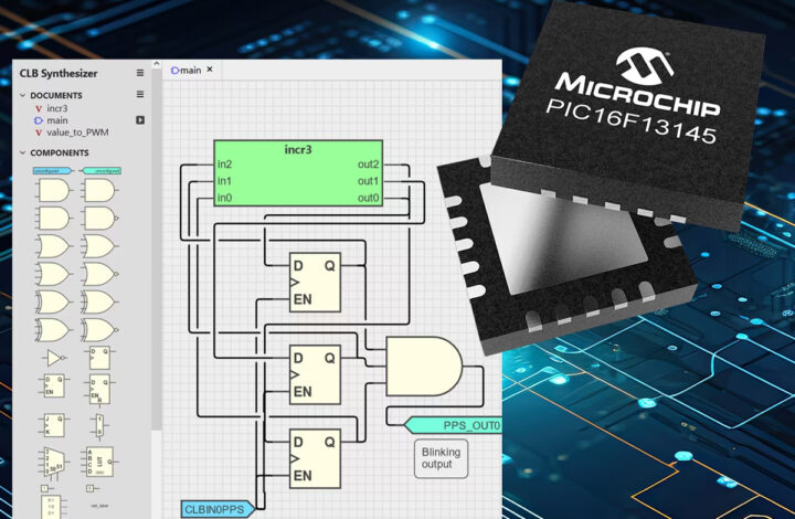 Microchip New MCU with Configurable Logic Block