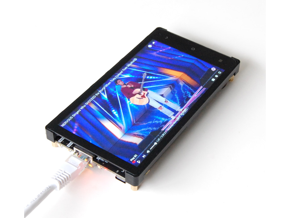 Rockchip RK3399 SBC integrated touchscreen display