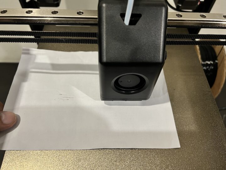 3D Printer Probe Calibrate Paper Test Z Axis
