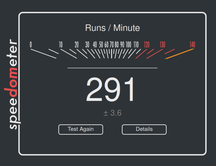 Beelink SEi12 i7-12650H Speedometer2.0 Firefox Ubuntu 22.04