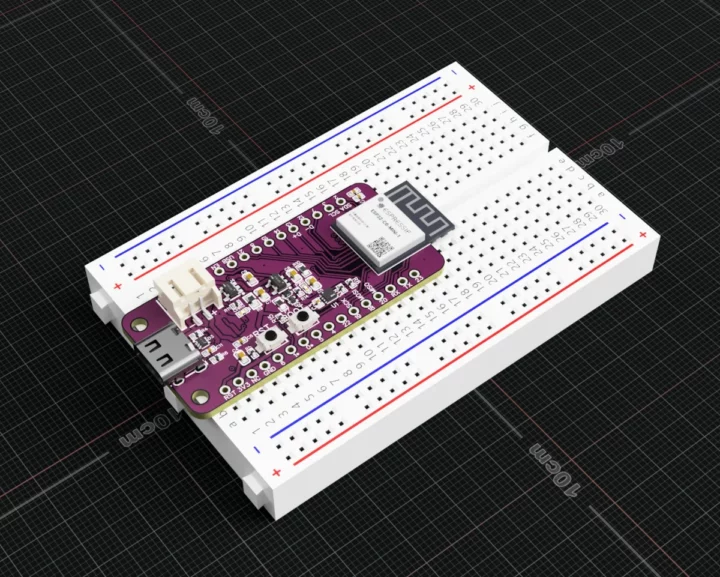 ESP32-C6 breadboard compatible board 