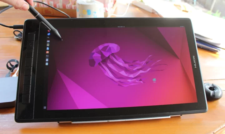 HUION Kamvas Pro 16 2.5K Ubuntu 22.04