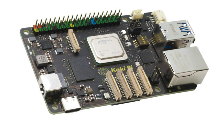 Kaki Pi Renesas RZ/V2H SBC Raspberry Pi flavor