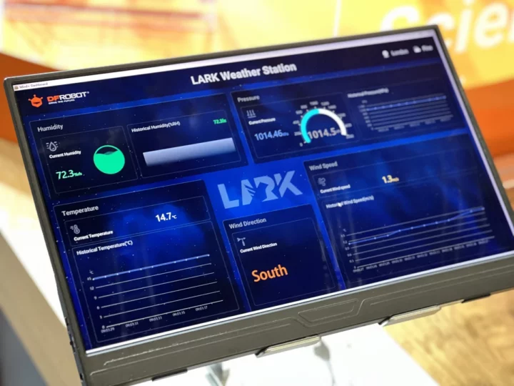 Mind+ Dashboard Weather Station