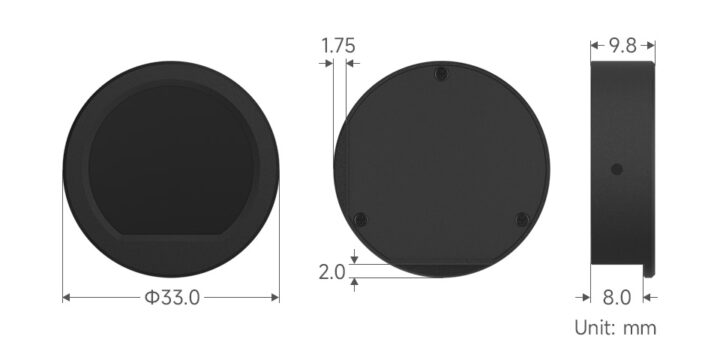 RP2040 LCD 0.99 B details size