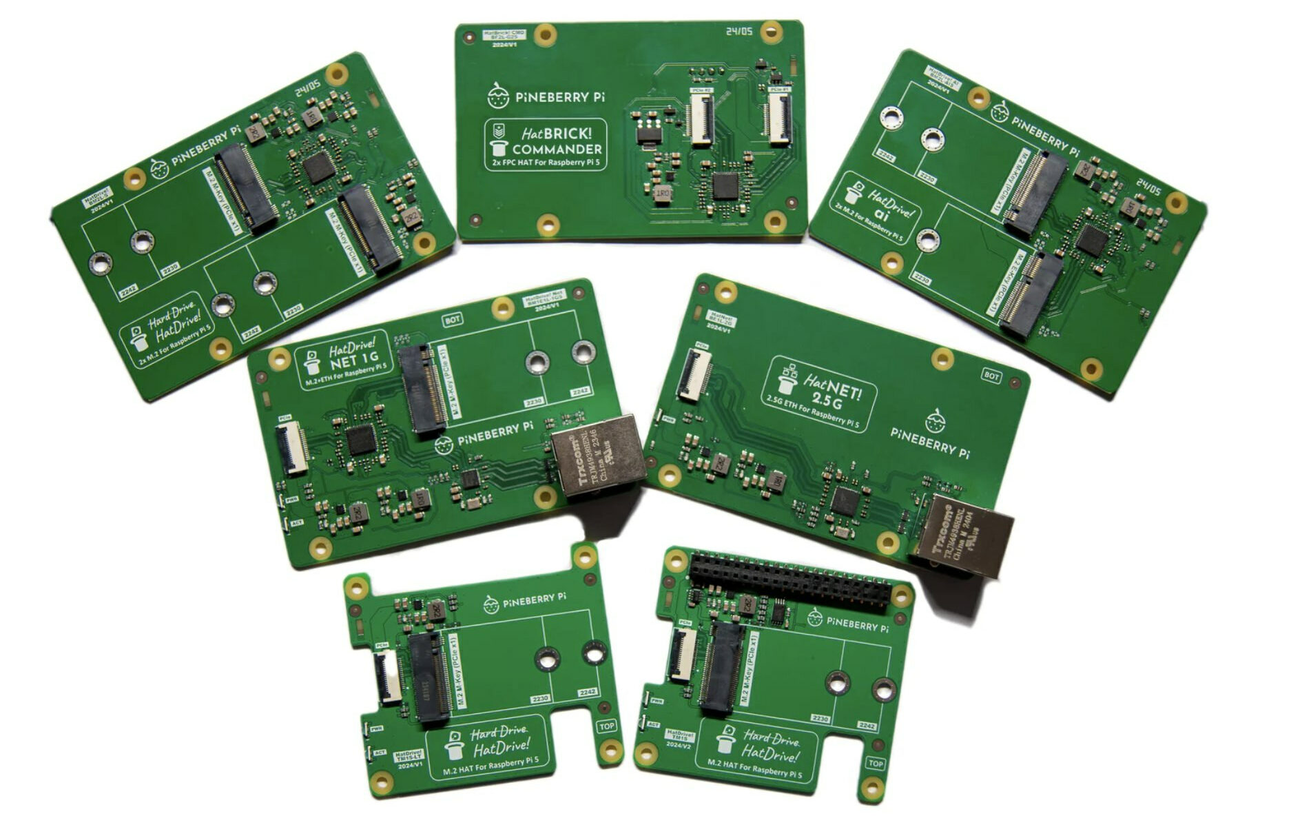 Raspberry Pi 5 HAT M.2 2.5GbE