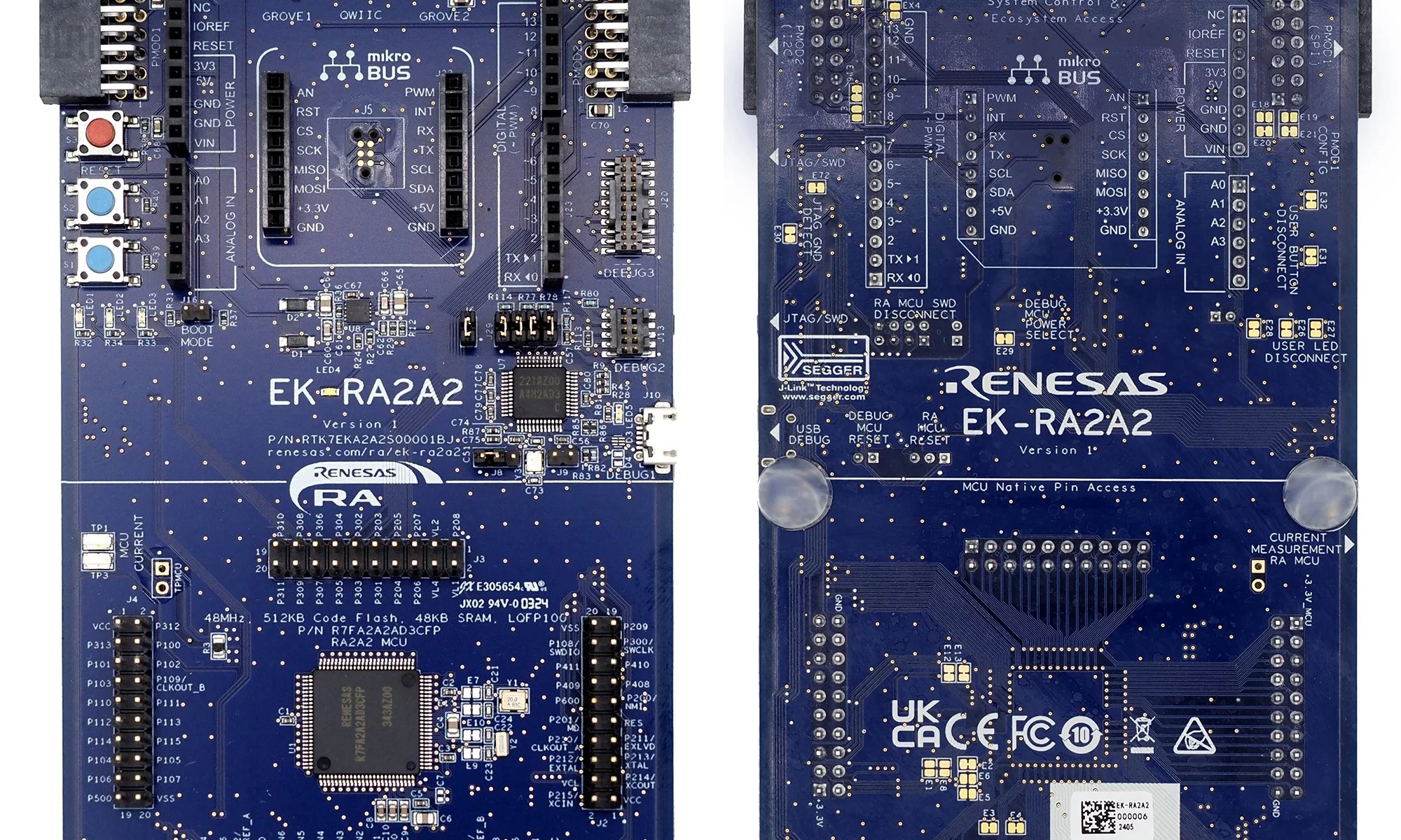 Renesas EK-RA2A2 evaluation board