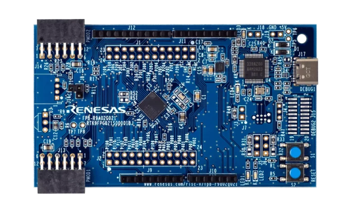 Renesas FPB-R9A02G021 RISC-V MCU Fast Prototyping Board
