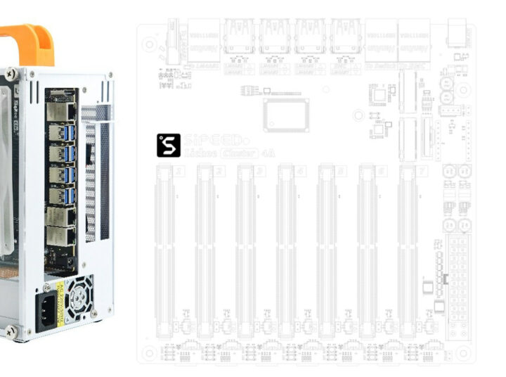 Sipeed Cluster 4A Box ports