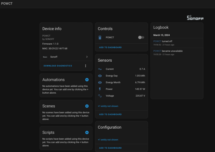 Sonoff POW Ring HomeAssistant1