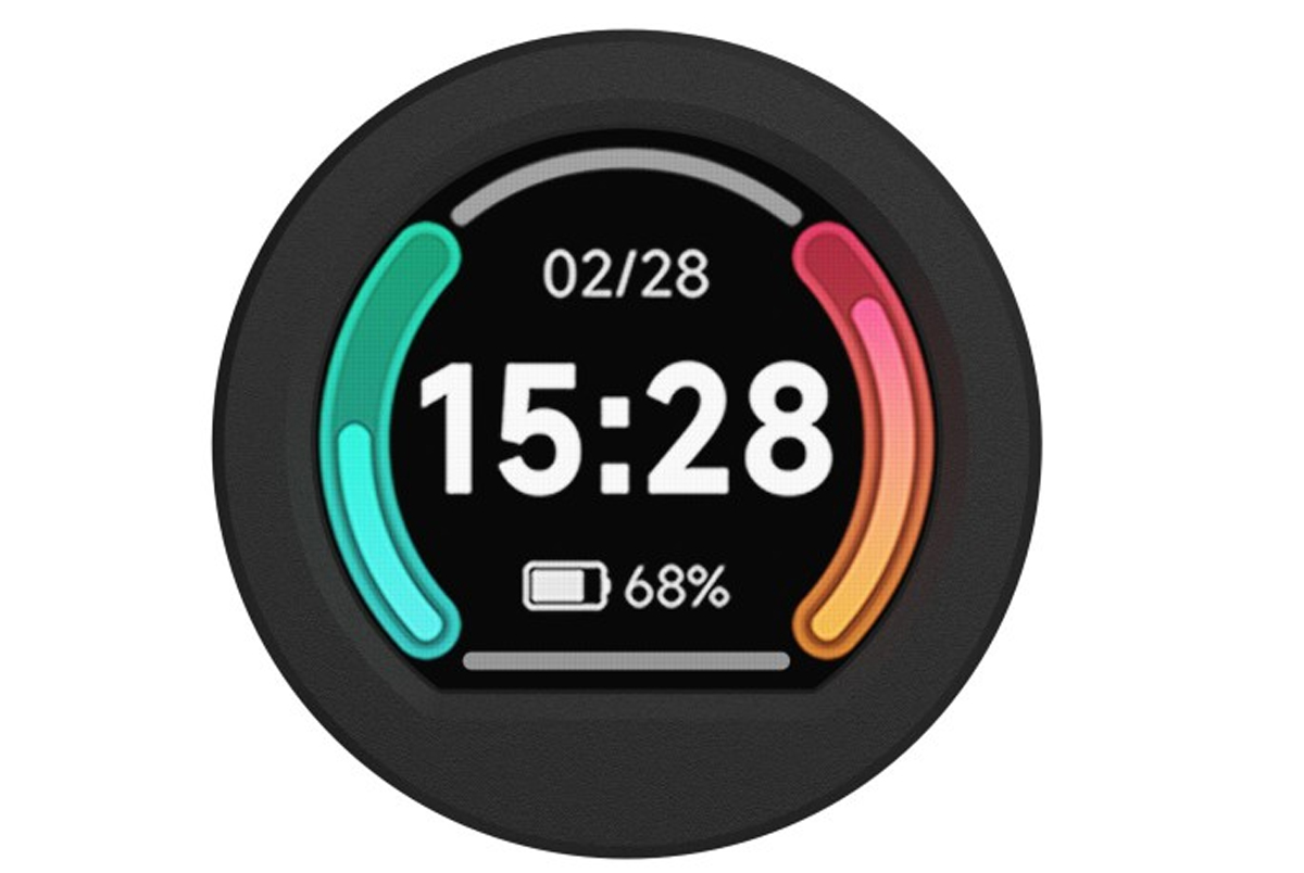 Waveshare RP2040 LCD 0.99 B Rounded Display