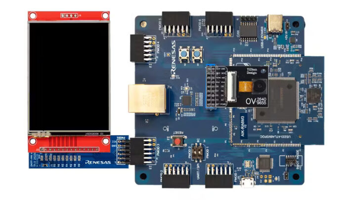 aik ra6m3 PMod LCD Connected