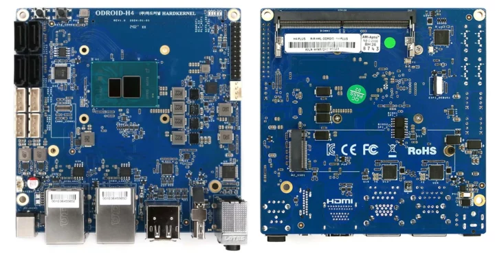 Alder Lake N-Series SBC dual 2.5GbE quad SATA