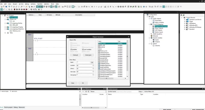 Arduino PLC screenshot