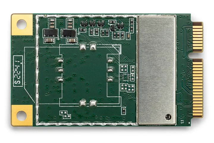 Arduino Pro 4G mini PCIe module bottom