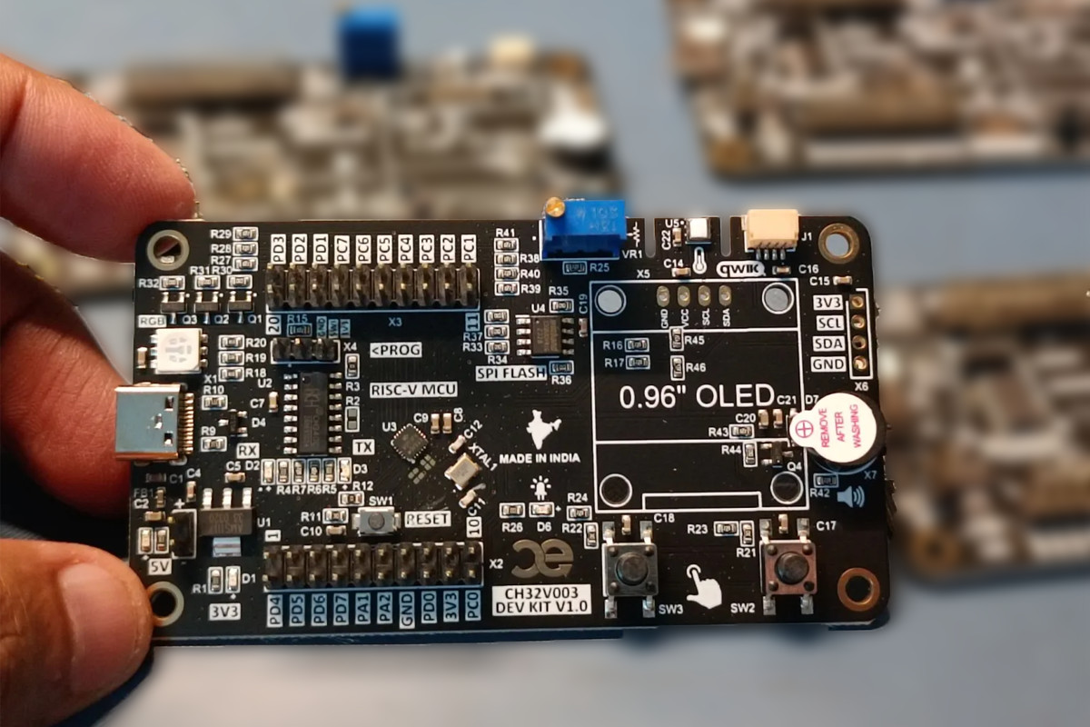 CAPUF Embedded CH32V003 Dev Board