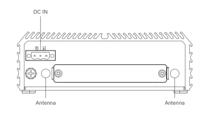 Cincoze DA 1200 CMI slot