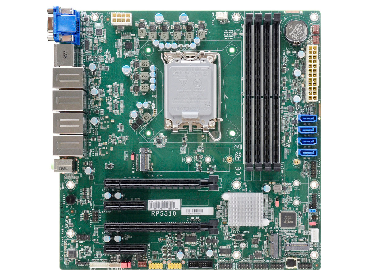 DFI industrial microATX motherboard
