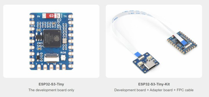 Different Varients for the ESP32 S3 Mini Development Board
