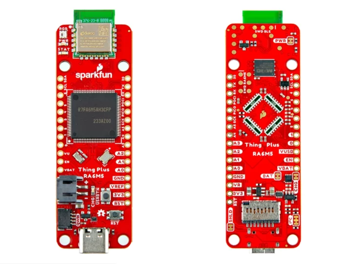 Renesas RA6M5 board DA14531MOD bluetooth LE module