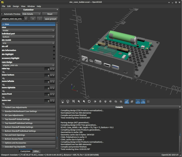 SBC Case Builder V3.0