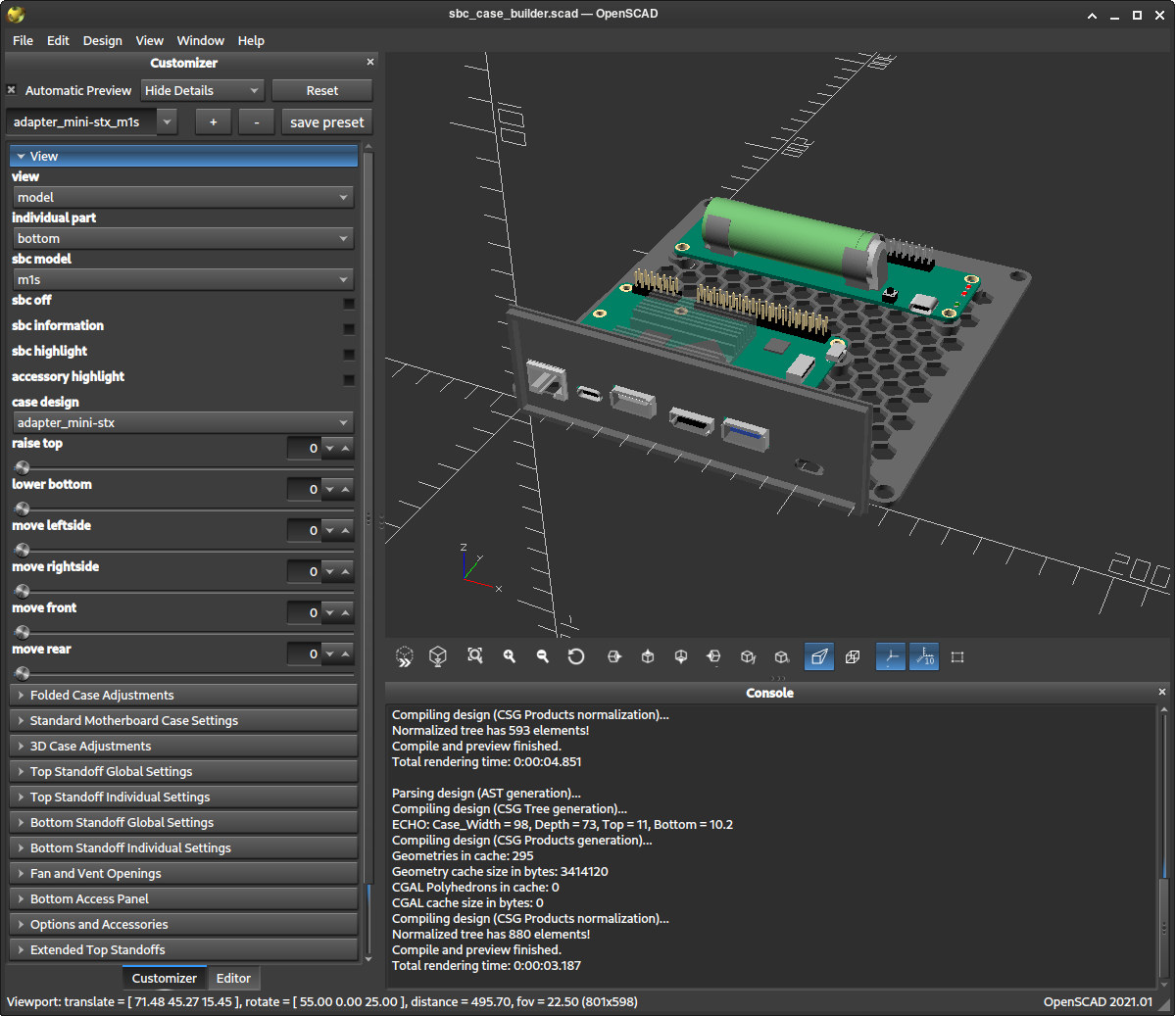 SBC Case Builder V3.0