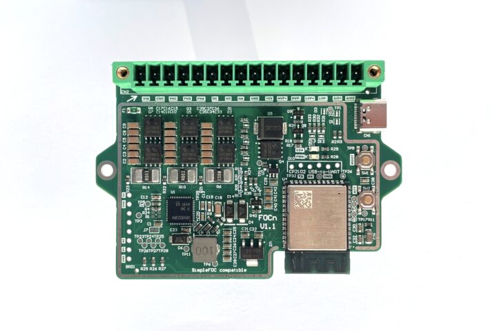 FOCn BLDC driver module